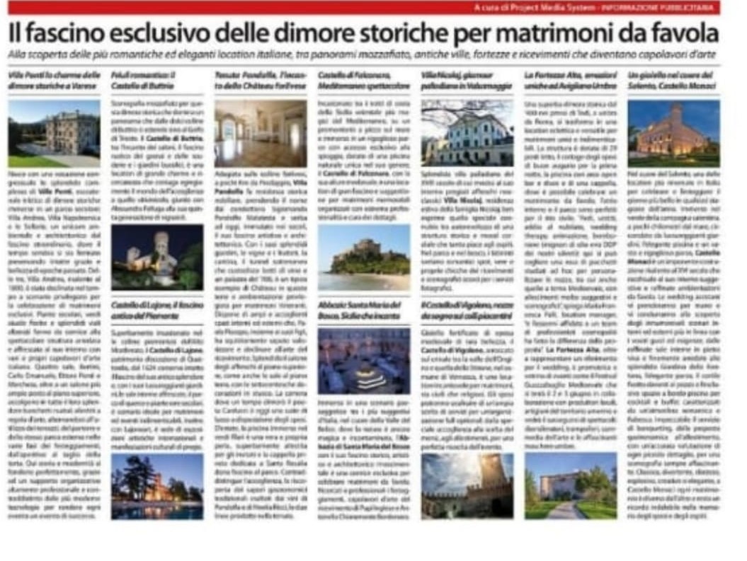 Il fascino esclusivo delle dimore storiche per matrimoni da favola