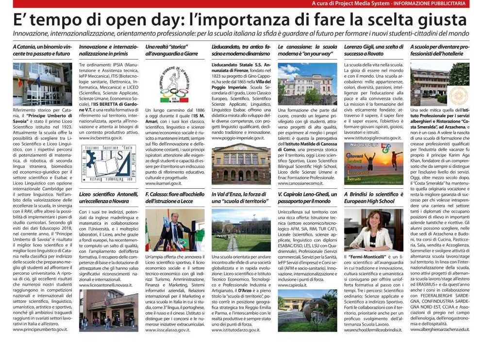 E' tempo di open day: l'importanza di fare la scelta giusta